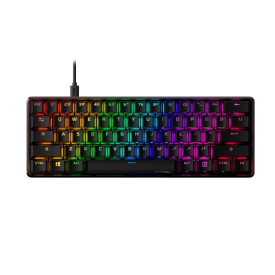 Obrázek HyperX 60 Alloy Origins AQU Gaming Keyboard-US - Klávesnice