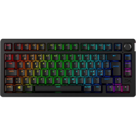 Obrázek HyperX Top Plates Alloy Rise 75 NVB - horní deska, modrá