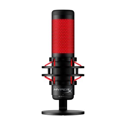 Obrázek HyperX QuadCast - USB Microphone (Black-Red) - Red Lighting (HX-MICQC-BK) - Mikrofon