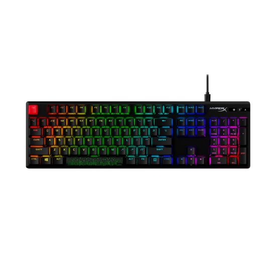 Obrázek HyperX Alloy Origins PBT HX Red Gaming Keyboard-US - Klávesnice