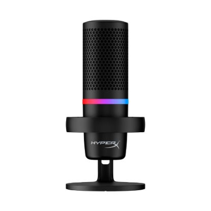 Obrázek HyperX DuoCast - USB Microphone (Black) - RGB Lighting (HMID1R-A-BK/G) - Mikrofon