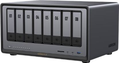 Obrázek UGREEN NASync DXP8800 Plus (10C/ i5- 1235U/ 4, 4GHz/ 8GBRAM/ 8xSATA/ 2xM.2/ 2x10GbE/ 1xPCIe/ 2xTB/ 2xUSB2.0/ 2xUSB3.2/ HDMI/ SD)
