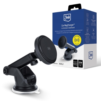 Obrázek 3mk držák do auta Car MagCharger™ for Window & Dashboard