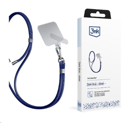 Obrázek 3mk EasyClip Dark Blue (silver)