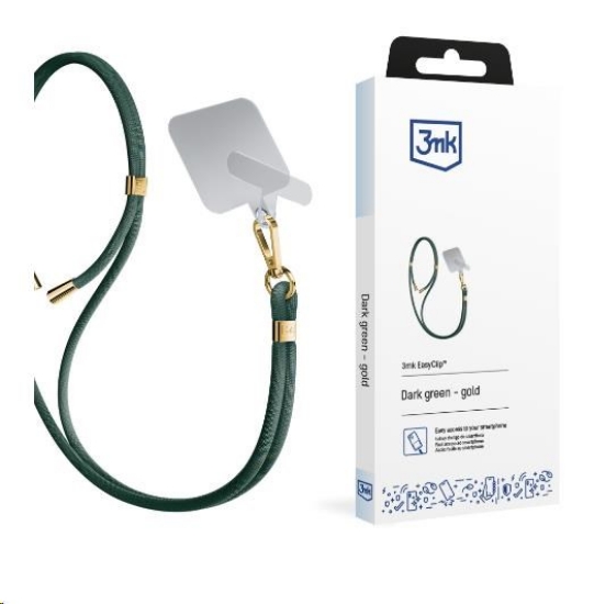 Obrázek 3mk EasyClip Dark Green (gold)