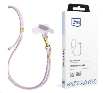 Obrázek 3mk EasyClip Elite Powder Pink (gold)