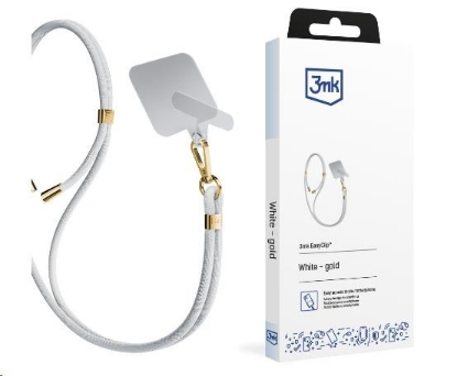 Obrázek 3mk EasyClip White (gold)