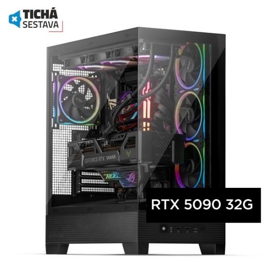 Obrázek Challenger Ryzen 9 9900X3D 64GB 4TB SSD NVMe RTX 5090 32G W11 Home