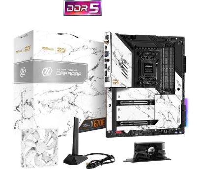 Obrázek BAZAR - ASRock MB Sc AM5 X670E TAICHI CARRARA, AMD X670, 4xDDR5, 1xHDMI, WI- FI, EATX - Po opravě (Bez příšlušenství)