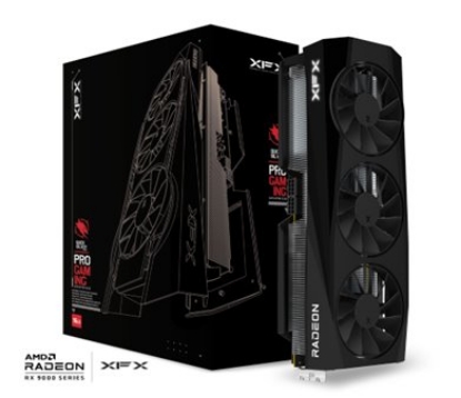 Obrázek XFX Quicksilver AMD Radeon RX 9070 XT 16GB GDDR6 black