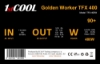 Obrázek 1stCOOL Zdroj Golden Worker TFX 400 88+, 400W, TFX, černá