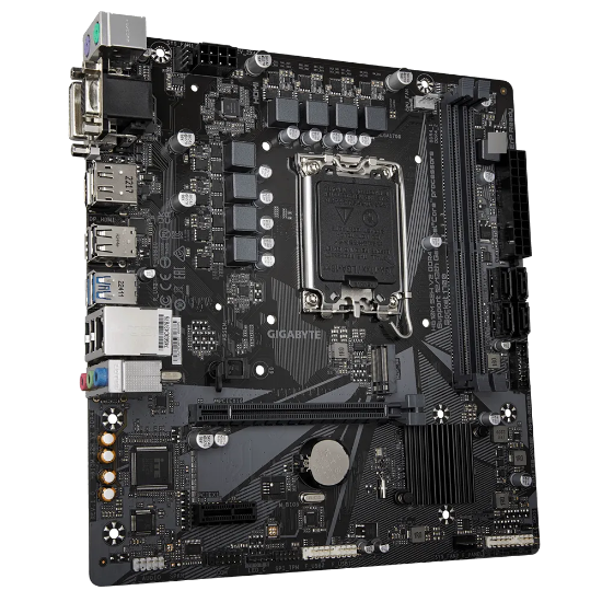 Obrázek BAZAR - GIGABYTE MB Sc LGA1700 H610M S2H V2 DDR4, Intel H610, 2xDDR4, 1xDP, 1xHDMI, 1xDVI, 1xVGA, mATX - Po opravě (Komp