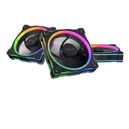 Obrázek ASUS Ventilátor PRIME MR120 ARGB Reverse, 3x120mm, černá