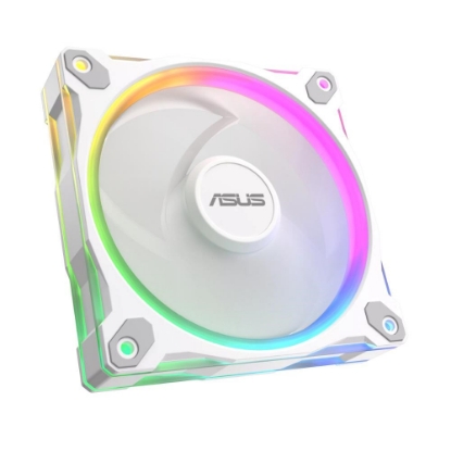 Obrázek ASUS Ventilátor PRIME MR120 ARGB Reverse, 1x120mm, bílá