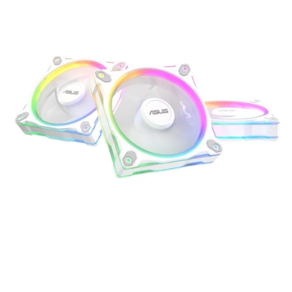 Obrázek ASUS Ventilátor PRIME MR120 ARGB, 3x120mm, bílá