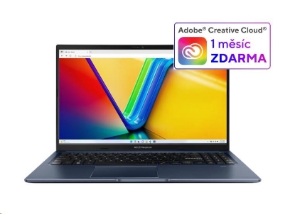 Obrázek ASUS NTB Vivobook 15 (X1502VA-NJ1248W), i5-13420H, 15.6" FHD, 16GB, 1TB SSD, UHD, W11 Home, Quiet Blue