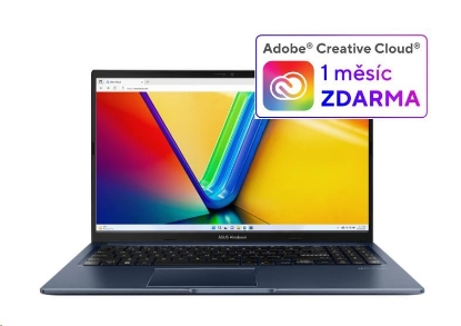 Obrázek ASUS NTB Vivobook 15 (X1502VA-NJ1253W), i5-13420H, 15.6" 1920 x 1080, 8GB, 512GB SSD, UHD, W11 Home, Blue