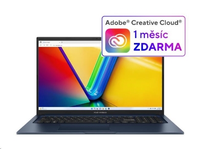 Obrázek ASUS NTB Vivobook 15 (X1504VA-NJ2500W), i3-1315U, 15.6" FHD, 8GB, 512GB, Intel, W11 Home, Quiet Blue