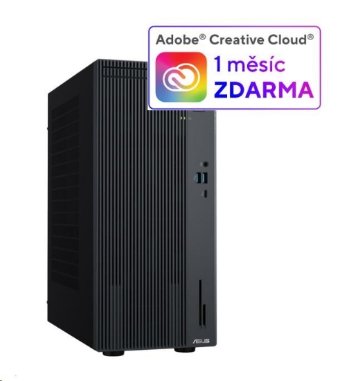 Obrázek ASUS PC Desktop ExpertCenter P500 Mini Tower (P500MV-5134201910), i5-13420H, 15L, 16GB, 512GB SSD, UHD, No OS, Gray