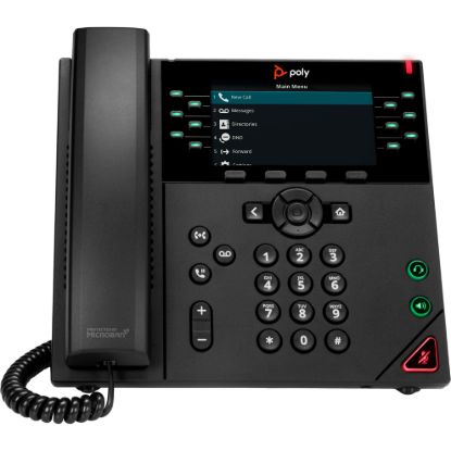 Obrázek Poly VVX 450 12linkový IP telefon s podporou technologie PoE