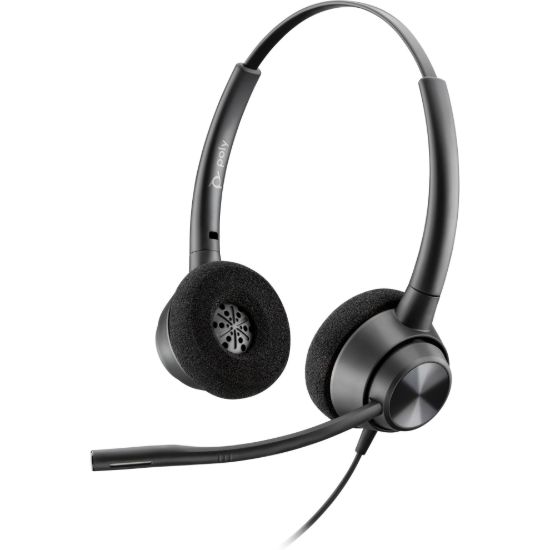 Obrázek Poly EncorePro 320 with Quick Disconnect Binaural Headset TAA