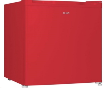 Obrázek CHiQ CSD46D4RE minibar, 46 litrů, 2 přihrádky, 0 °C až +10 °C, 39 dB, červený