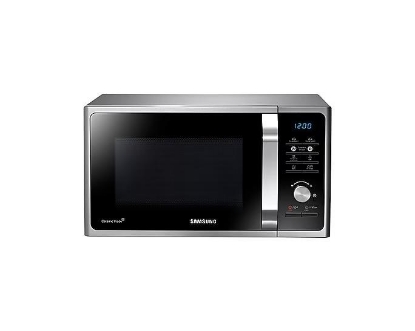 Obrázek Samsung mikrovlnná trouba, Klasická, s funkcí zdravého vaření, 23 l, stříbrně titanová