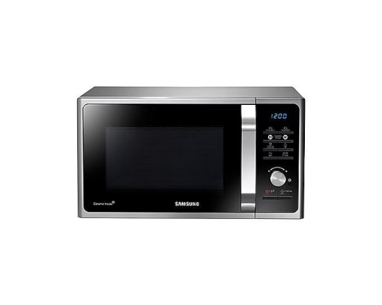 Obrázek Samsung mikrovlnná trouba, Klasická, s funkcí zdravého vaření, 23 l, stříbrně titanová