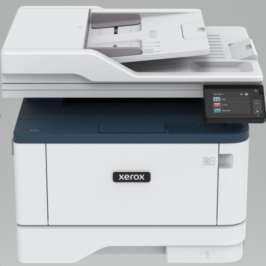 Obrázek BAZAR - Xerox B305V_DNI ČB laser. MFZ, A4, 512mb, DUPLEX, ADF, 38ppm, Ethernet/Wifi/USB - Poškozený obal