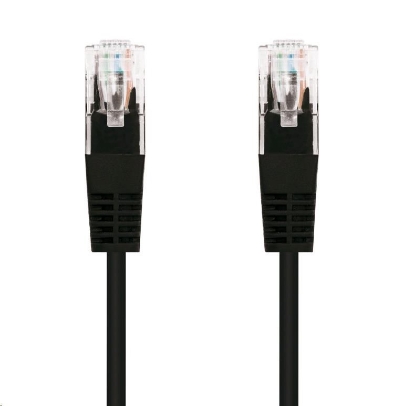 Obrázek C-TECH kabel patchcord Cat5e, UTP, černý, 3m