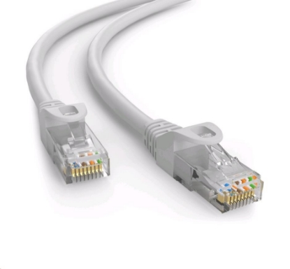 Obrázek C-TECH kabel patchcord Cat6e, UTP, šedý, 2m