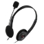 Obrázek C-TECH Sluchátka s mikrofonem MHS-03E, černá