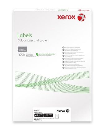 Obrázek Xerox Papír štítky - barevný digitální tisk - Colotech Label (250 listů, SRA3)