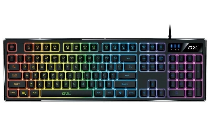 Obrázek GENIUS klávesnice GX GAMING Scorpion K7, drátová USB, RGB, CZ+SK layout, černá