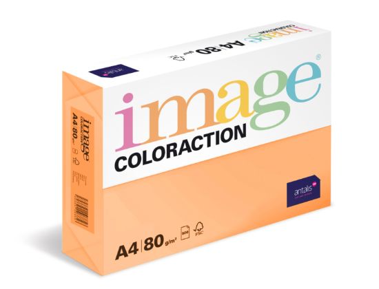 Obrázek Antalis Papír Image Coloraction Venezia - sytá oranžová (AG10) A4 (80g/100ks)