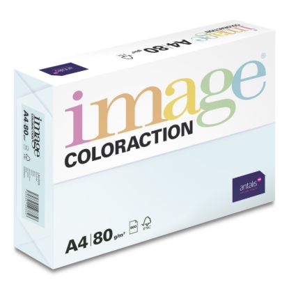 Obrázek Antalis Papír Image Coloraction Lagoon - pastelově světle modrá (BL29) A4 (80g/500ks)