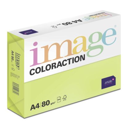 Obrázek Antalis Papír Image Coloraction Rio - reflexní zelená (NeoGn) A3 (80g/500ks)