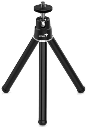 Obrázek GENIUS stativ Tripod 1/ trojnožka pro fotoaparáty a webové kamery/ 1,4"/ kovový