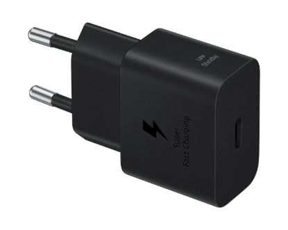 Obrázek Samsung síťová nabíječka EP-T2510XBE + kabel USB-C, 25W, černá
