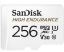 Obrázek SanDisk MicroSDXC karta 256GB High Endurance (R:100/W:40 MB/s, Class 10, U3 V30) + adaptér