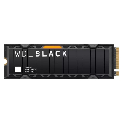 Obrázek WD BLACK SSD NVMe 8TB PCIe SN850X, Gen4, (R:7200, W:6600MB/s), Chladič
