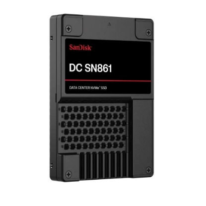 Obrázek SanDisk Enterprise SSD 1.6TB DC SN861, PCIe Gen5, (R:13700, W:3600MB/s), RI-3DW/D BICS6 ISE