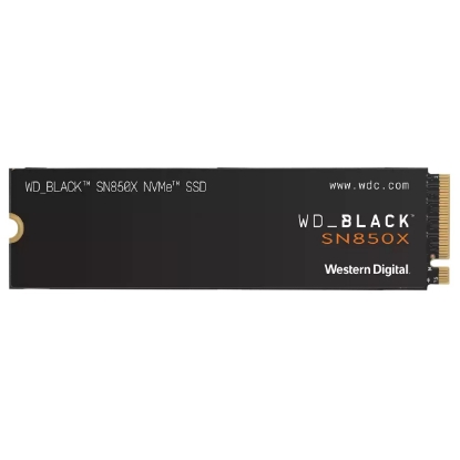 Obrázek WD BLACK SSD NVMe 4TB PCIe SN850X, Gen4, (R:7300, W:6600MB/s)