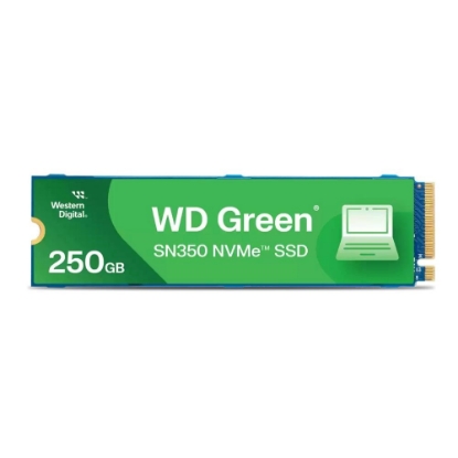 Obrázek WD GREEN SSD NVMe 250GB PCIe SN350, Gen3 8GB/s, (R:2400/W:900 MB/s)
