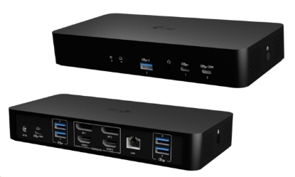Obrázek i-tec Universal Intelligent Dual Display Docking Station, Power Delivery 100W