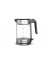 Obrázek Orava VK-4018 rychlovarná konvice, 2200 W, LED osvětlení, 1.7 l, automatické vypnutí, nerez-skleněný design