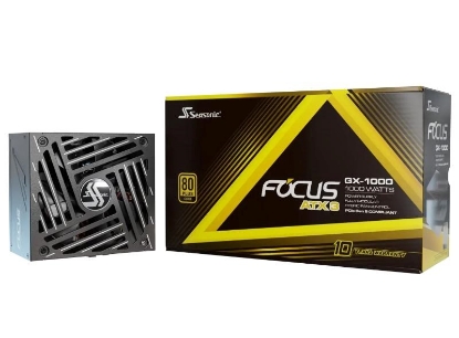 Obrázek SEASONIC zdroj 1000W Focus GX-1000, 80+ GOLD, ATX 3.1, PCIe 5.1