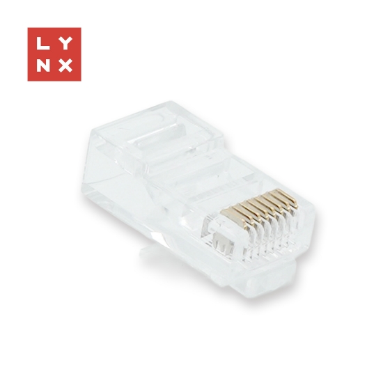 Obrázek LYNX konektor UTP Cat5e, 30µ, 100ks