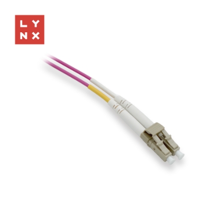 Obrázek LYNX duplexní patch kabel MM, OM4, LC/LC, 50/125µm, 15m