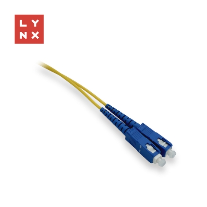 Obrázek LYNX duplexní patch kabel SM, OS2, SC/SC, 9/125µm, 2m